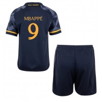 Real Madrid Kylian Mbappe #9 Gostujuci Dres za djecu 2023-24 Kratak Rukav (+ Kratke hlače)